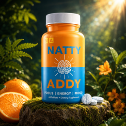 Natty Addy Methylene Blue Tablets | 60 CT | The Plug Wellness