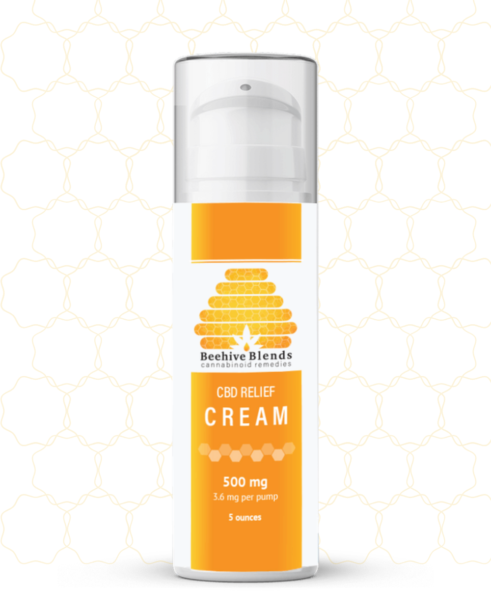 Beehive Blends CBD Relief Cream | 1000mg 5oz | The Plug Wellness