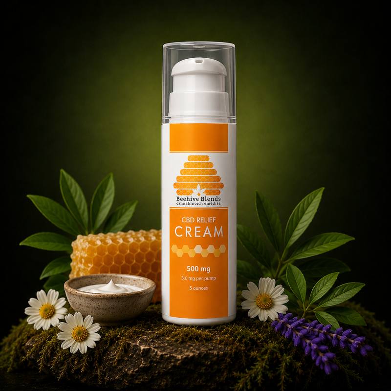 Beehive Blends Pain Relief Cream  (5oz & 1.7oz)