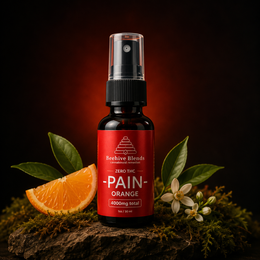 Beehive PAIN CBD Oral Spray Orange 4000mg