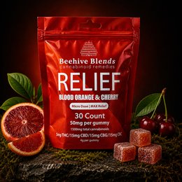 Beehive Relief Blood Orange/Cherry Gummies [30ct]