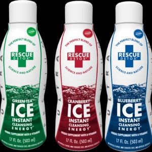 Rescue Detox® ICE Drinks – Green Tea 17oz