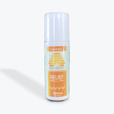 Beehive RELIEF Roll-On NANO [2000mg/3oz]