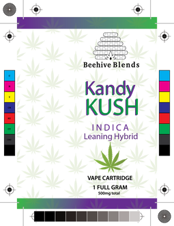 Beehive Kandy Kush (Hybrid) Full Spectrum Cartridge [1g]