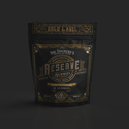 Doc Thackery’s Reserve Gold Label D9 Gummies 1500mg 10:1 Ratio for Sleep, Pain and Relaxing