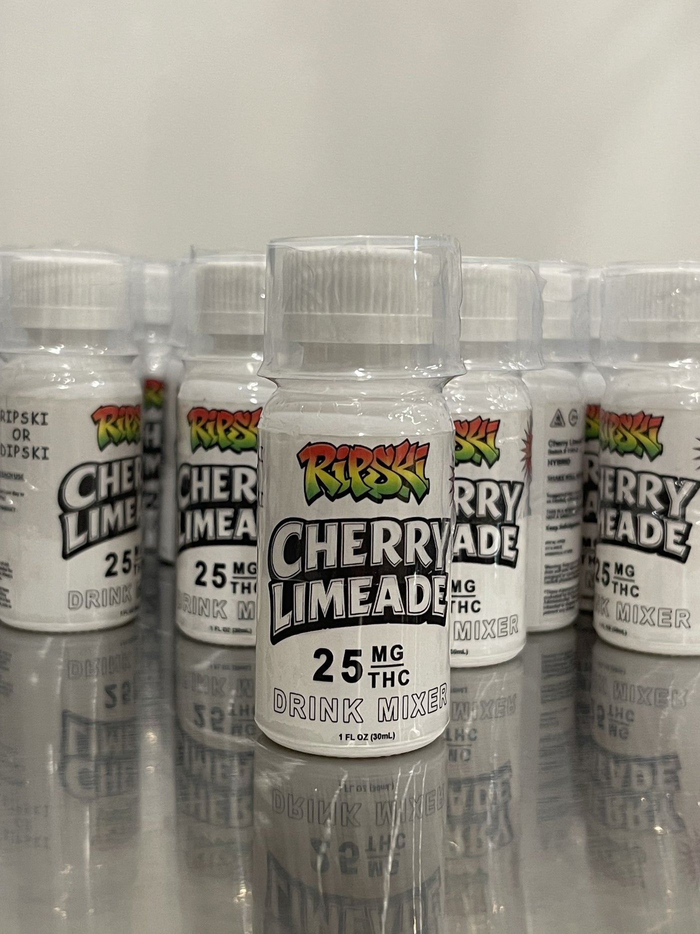 Ripski Cherry THC Drink Shot | 25mg | The Plug Wellness