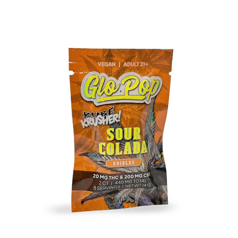 Glo Pop Kube Krusher THC Gummies