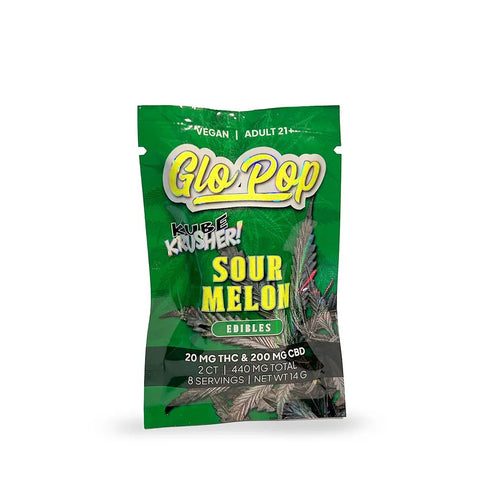 Glo Pop Kube Krusher THC Gummies