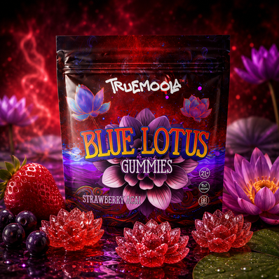 TrueMoola Blue Lotus Gummies | 10ct | The Plug Wellness