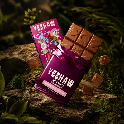 YEEHAW Mushroom Chocolate Bar | 4g Blend | The Plug Wellness